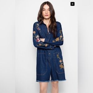 Zadig & Voltaire Deluxe Embroidered Romper